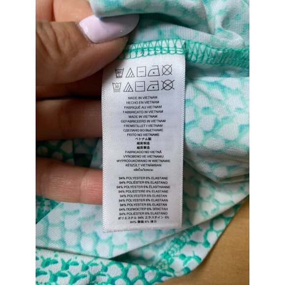 Michael Kors women green halter top sz small - Picture 6 of 6